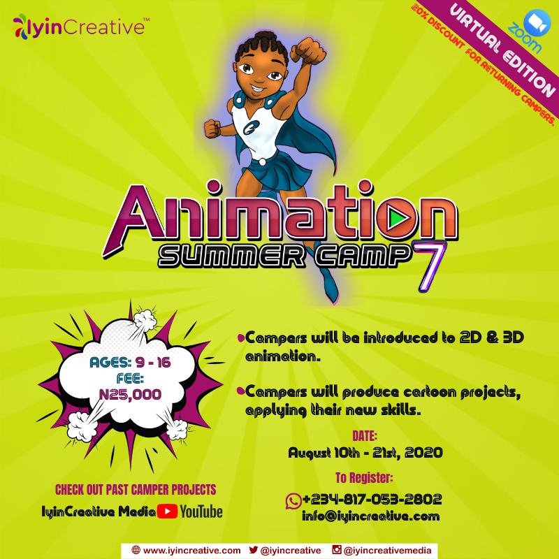 Iyincreative Animation Summer Camp 7 - The Virtual Edition. image